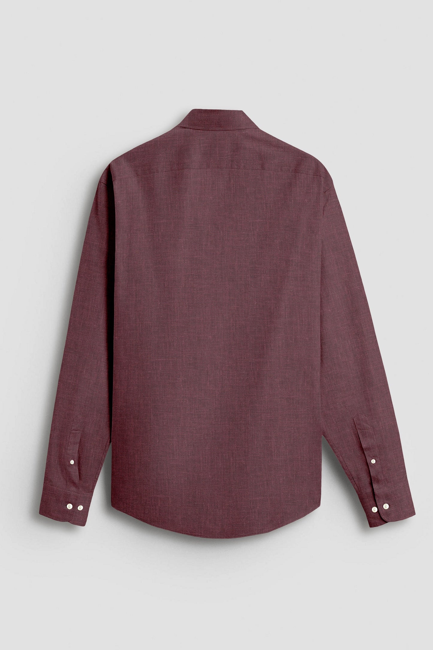 Madder Brown Luxurious Linen Shirt