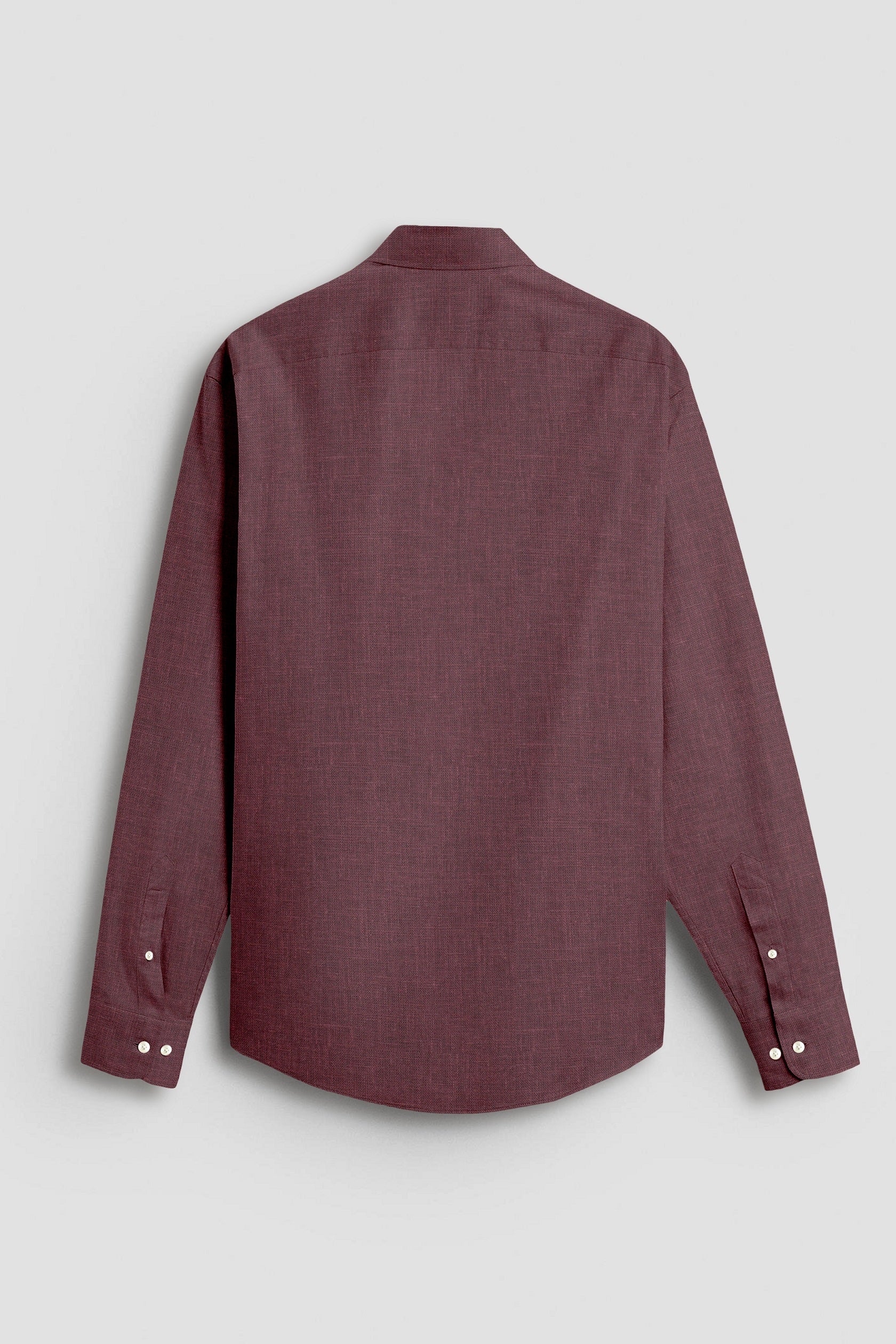 Madder Brown Luxurious Linen Shirt