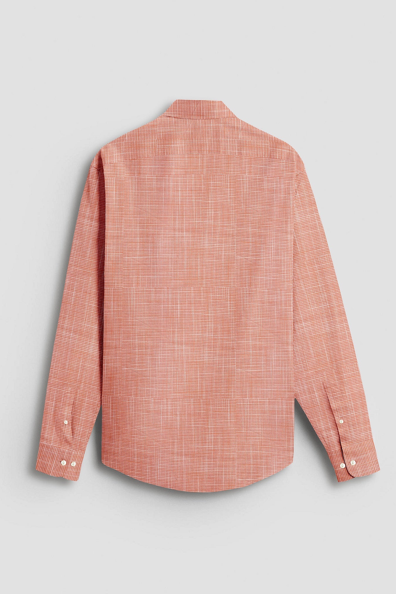 Shrimp Orange Luxurious Linen Shirt