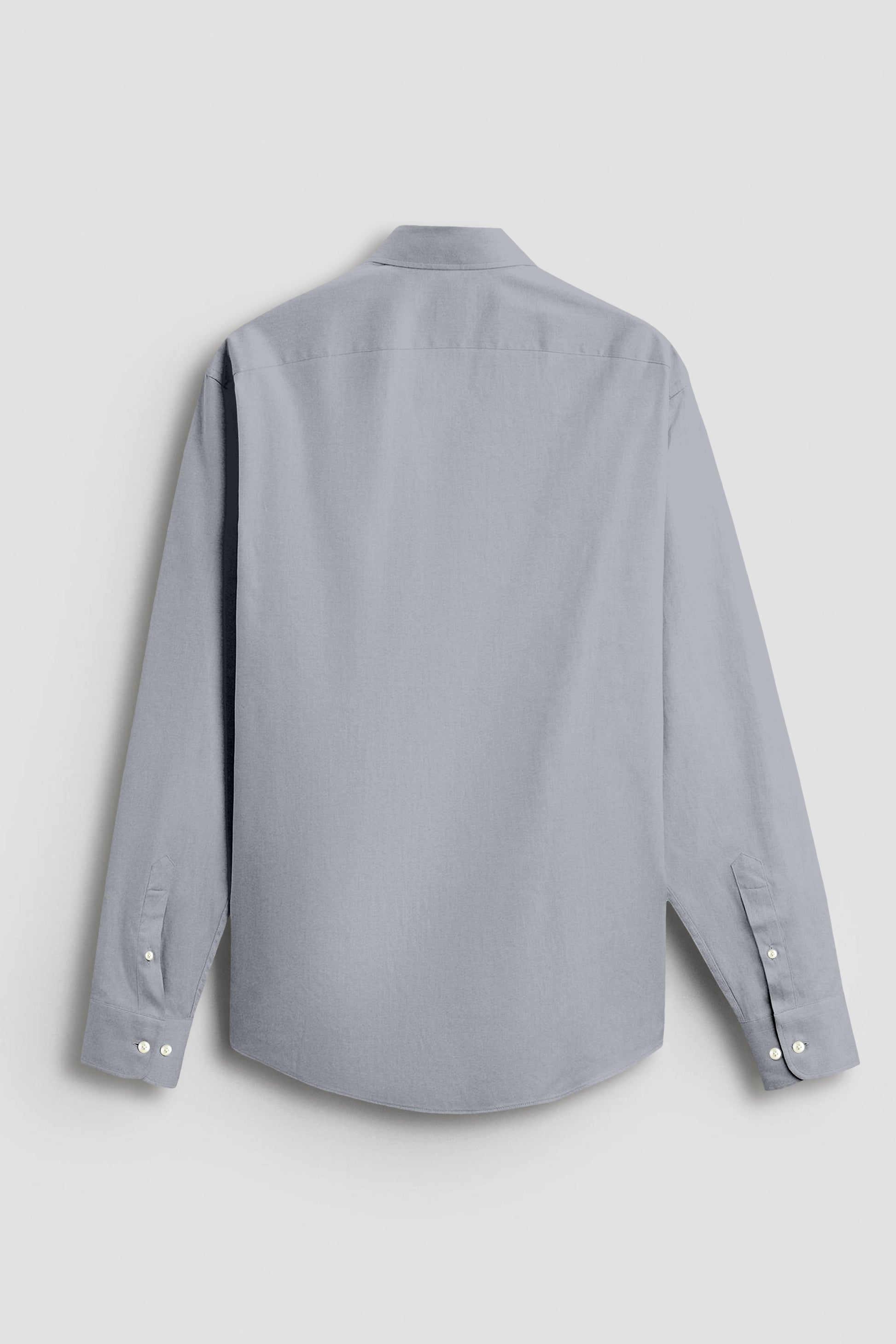 Gray Giza Cotton Shirt