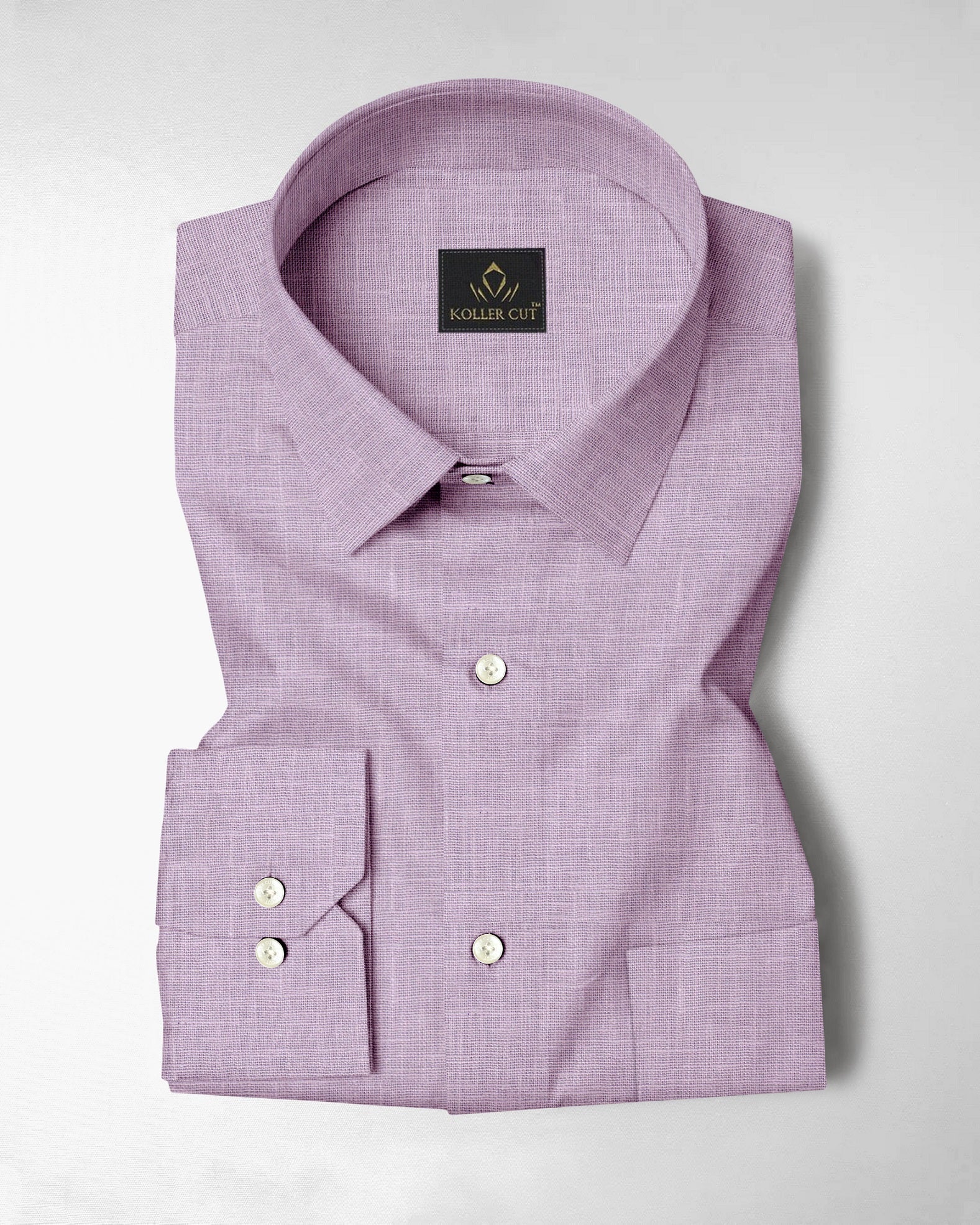Wisteria Purple Cotton Linen Shirt