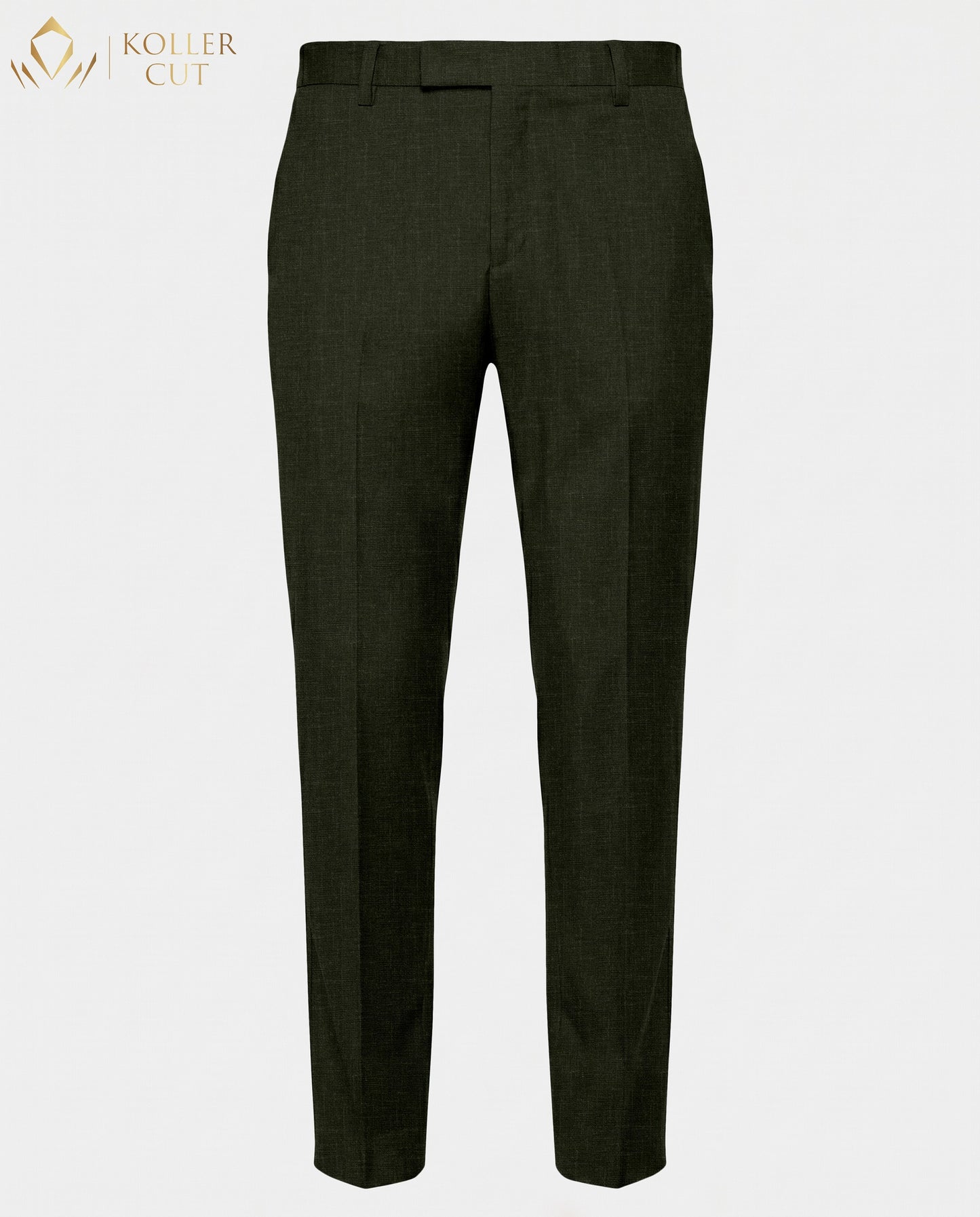 Rifle Green Linen Blend Pant