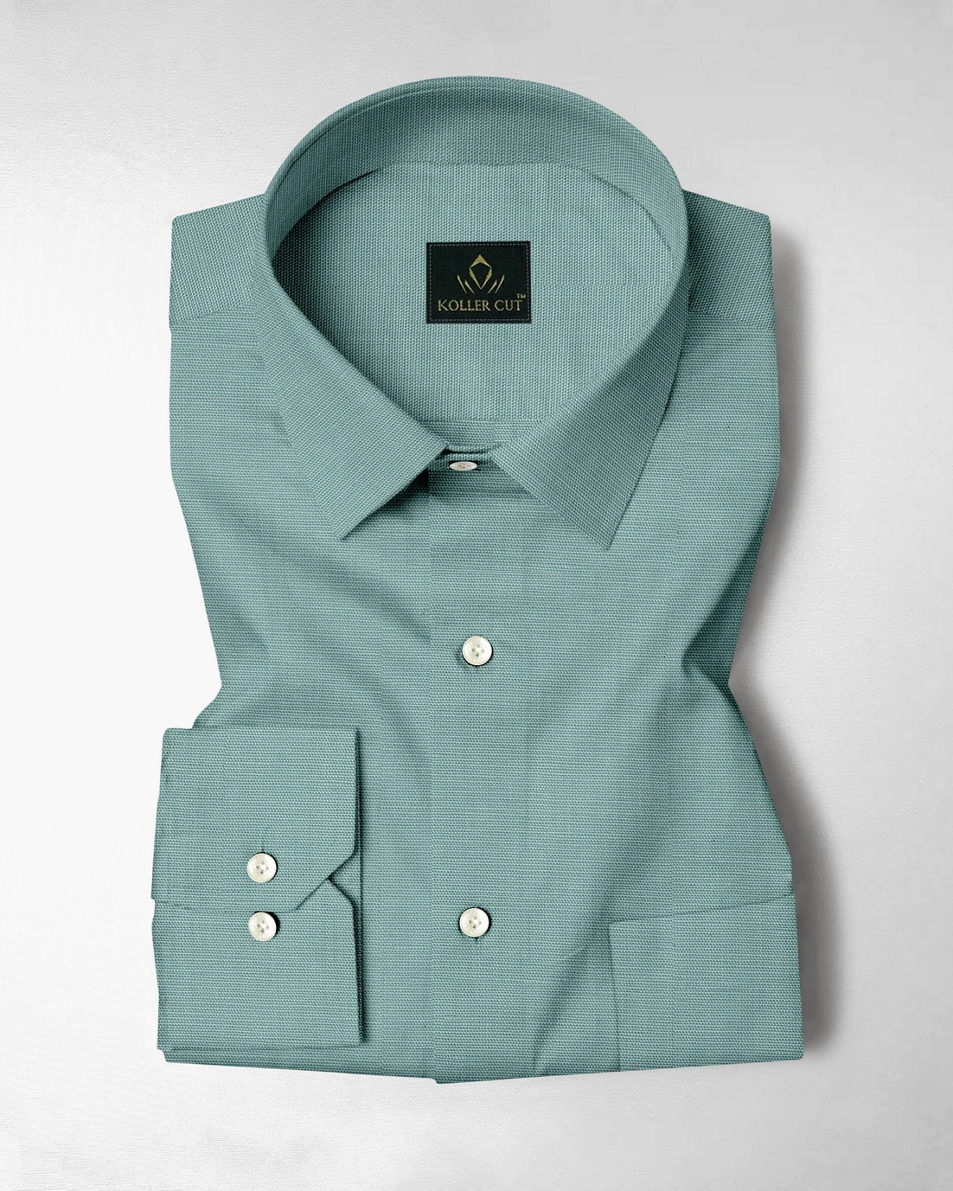 Turquoise Blue Luxurious Linen Shirt