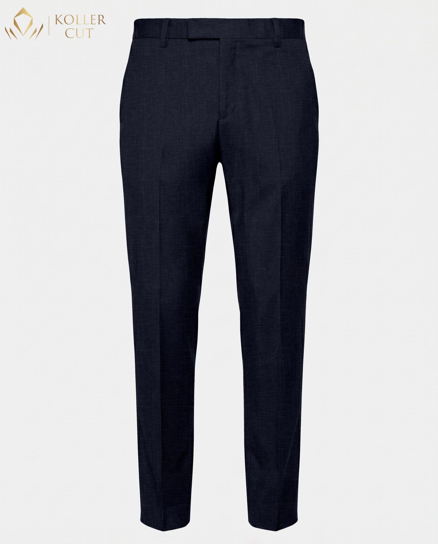 Dark Navy Blue Linen Blend Pant