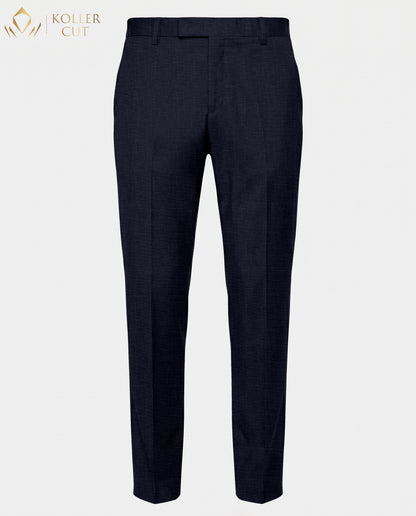 Dark Navy Blue Linen Blend Pant