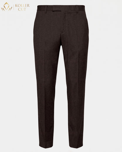 Espresso Brown Luxurious Linen Blend Pant