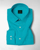 Turquoise Blue Giza Cotton Shirt