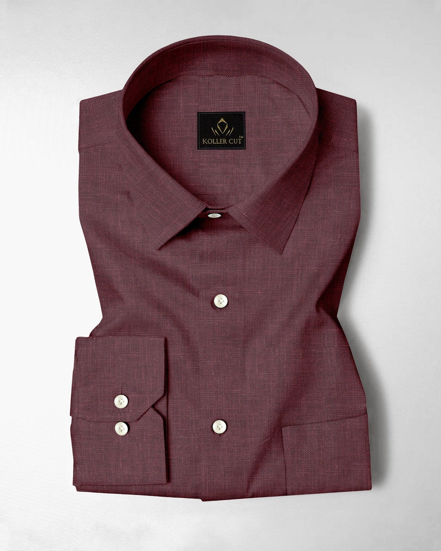 Madder Brown Luxurious Linen Shirt