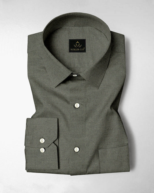 Sagebrush Green Luxurious Linen Shirt
