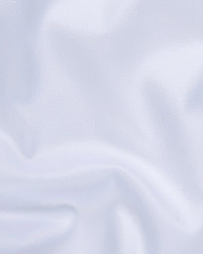 Snow White Giza Cotton Tuxedo Shirt