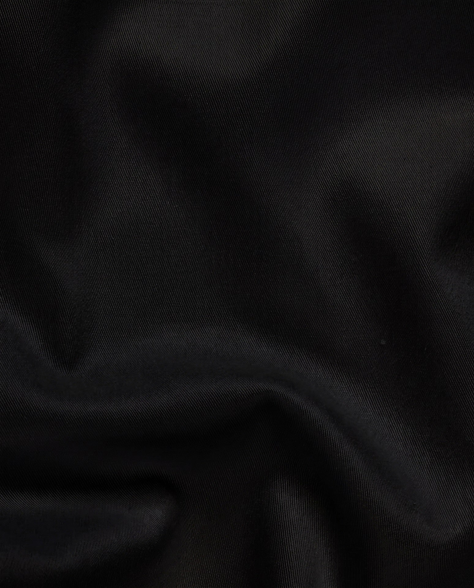 Grease Black Giza Cotton Tuxedo  Shirt