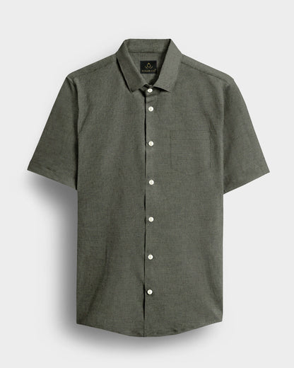 Sagebrush Green Luxurious Linen Shirt