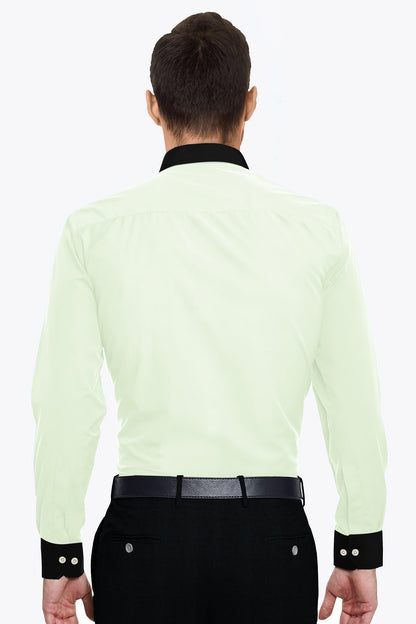 Laurel Green Designer Giza Cotton Shirt