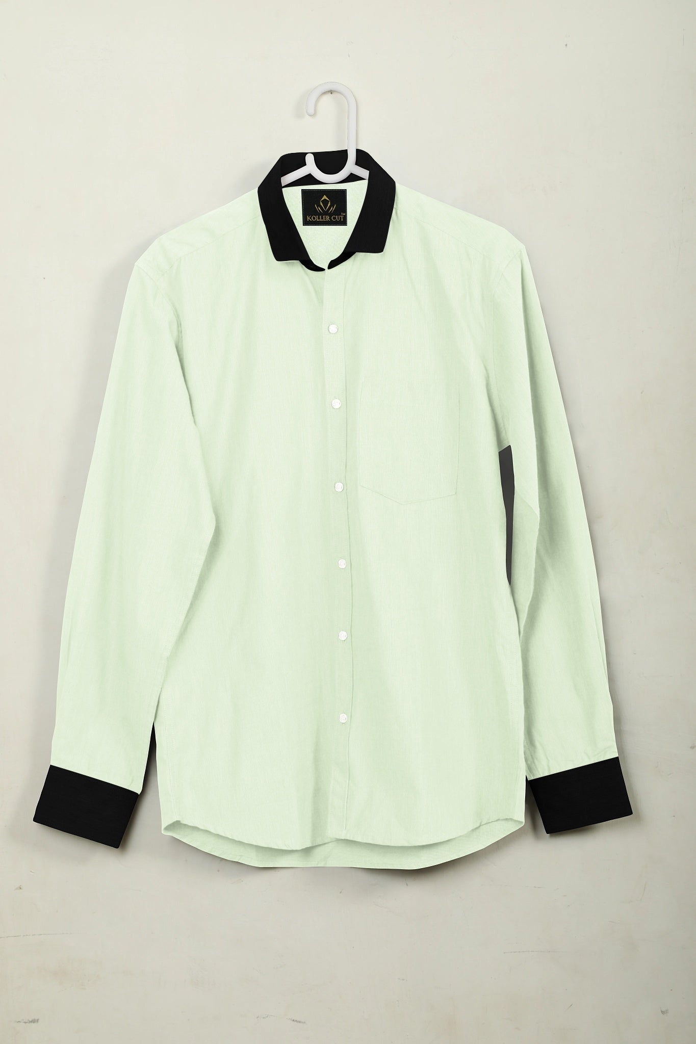 Laurel Green Designer Giza Cotton Shirt