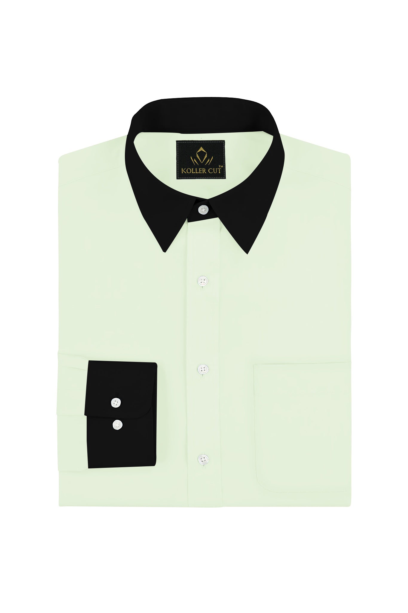Laurel Green Designer Giza Cotton Shirt