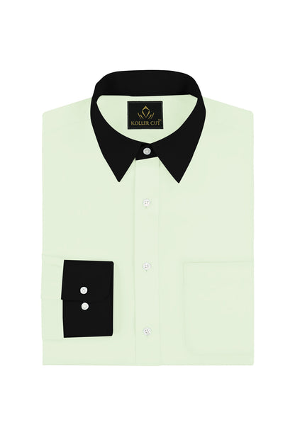 Laurel Green Designer Giza Cotton Shirt