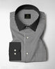 White With Jade Black Gingham Checks Designer Cotton Shirt