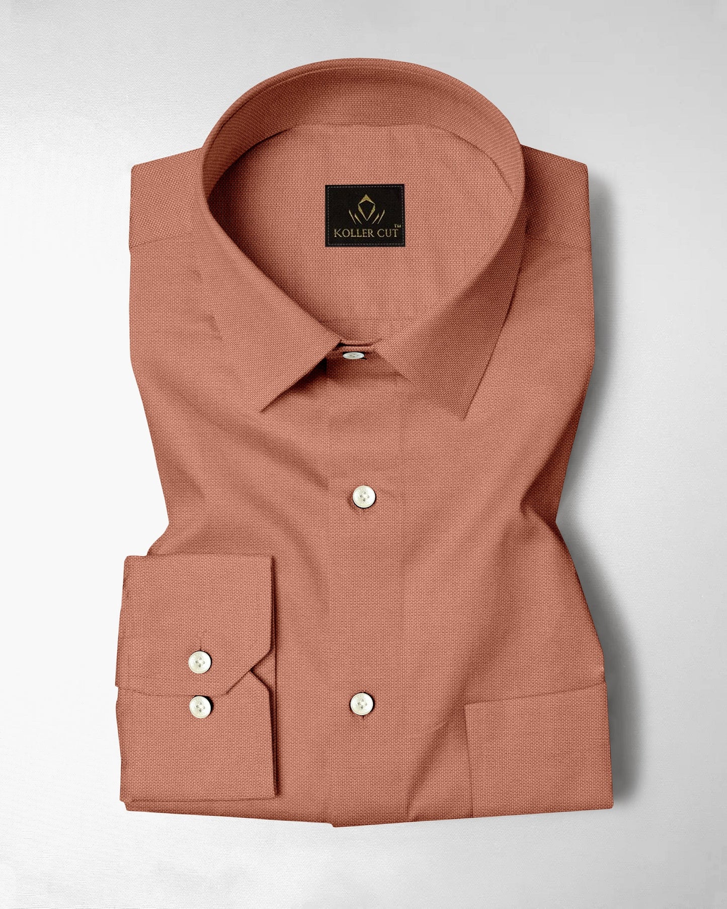 Caramel Brown Premium Oxford Cotton Shirt