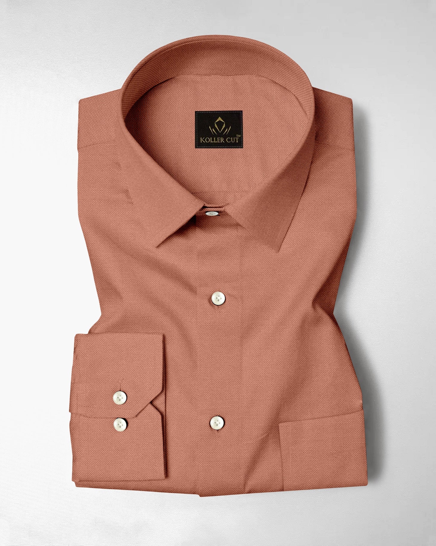 Caramel Brown Premium Oxford Cotton Shirt