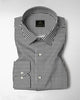 White With Jade Black Gingham Checks Cotton Shirt