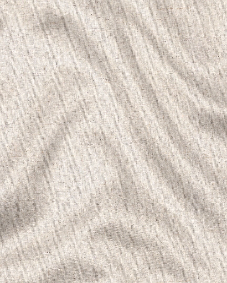 Beige Men's Luxurious linen shirt