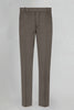 Capers Green Solid Wool Blend Pant