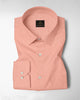 Tropical Peach Luxurious Linen Shirt