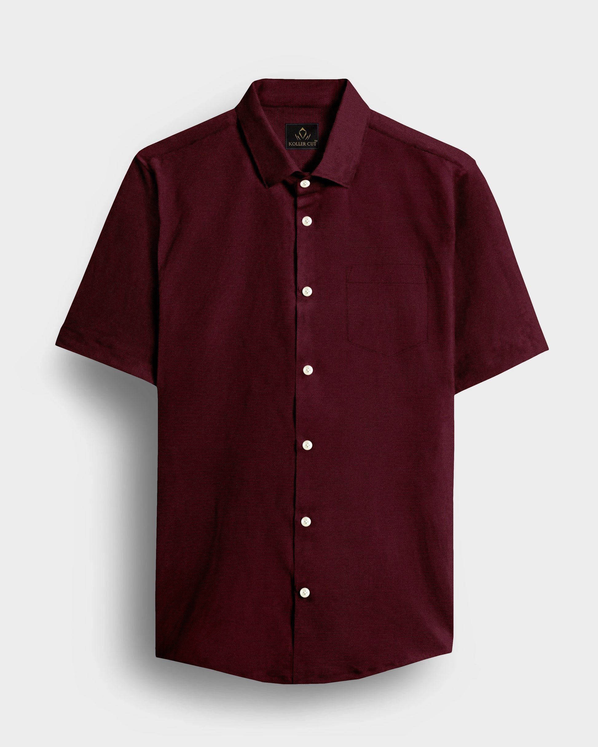Rhubarb Red Premium Oxford Cotton Shirt