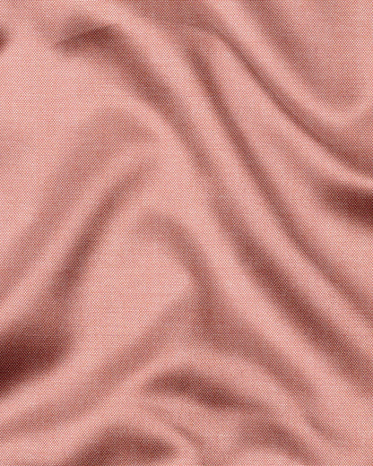 Celosia Orange Plain Oxford Cotton Formal Shirt