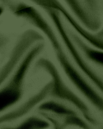 Basil Green Men's Giza Cotton Shirt