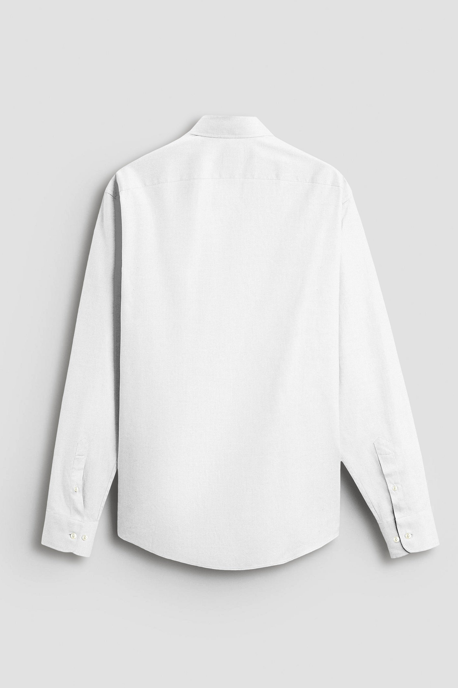 Bright White Premium  Oxford Cotton Shirt