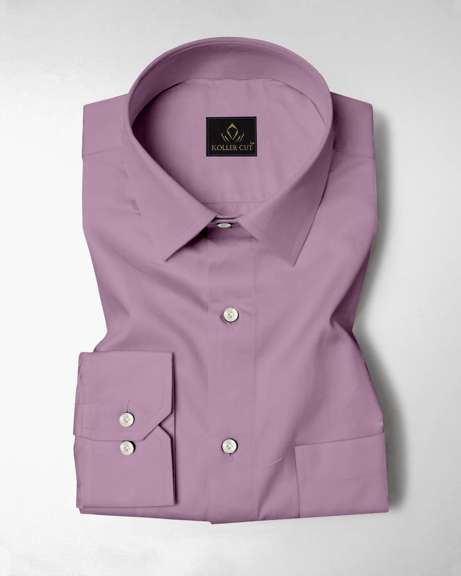 Millennial Pink Giza Cotton Shirt