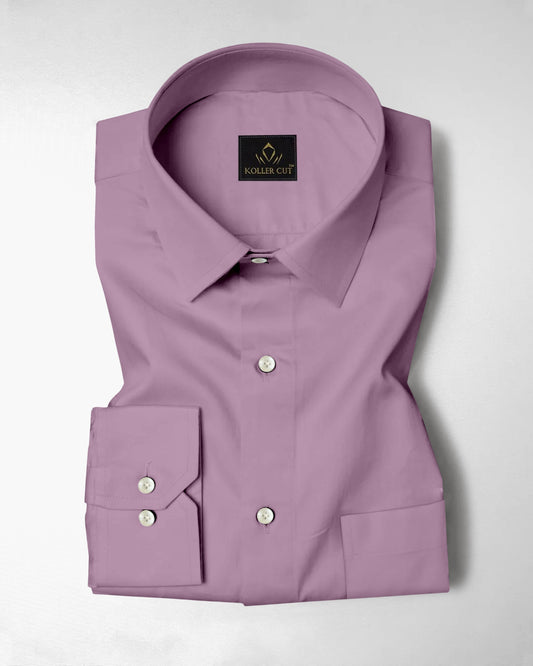 Millennial Pink Giza Cotton Shirt
