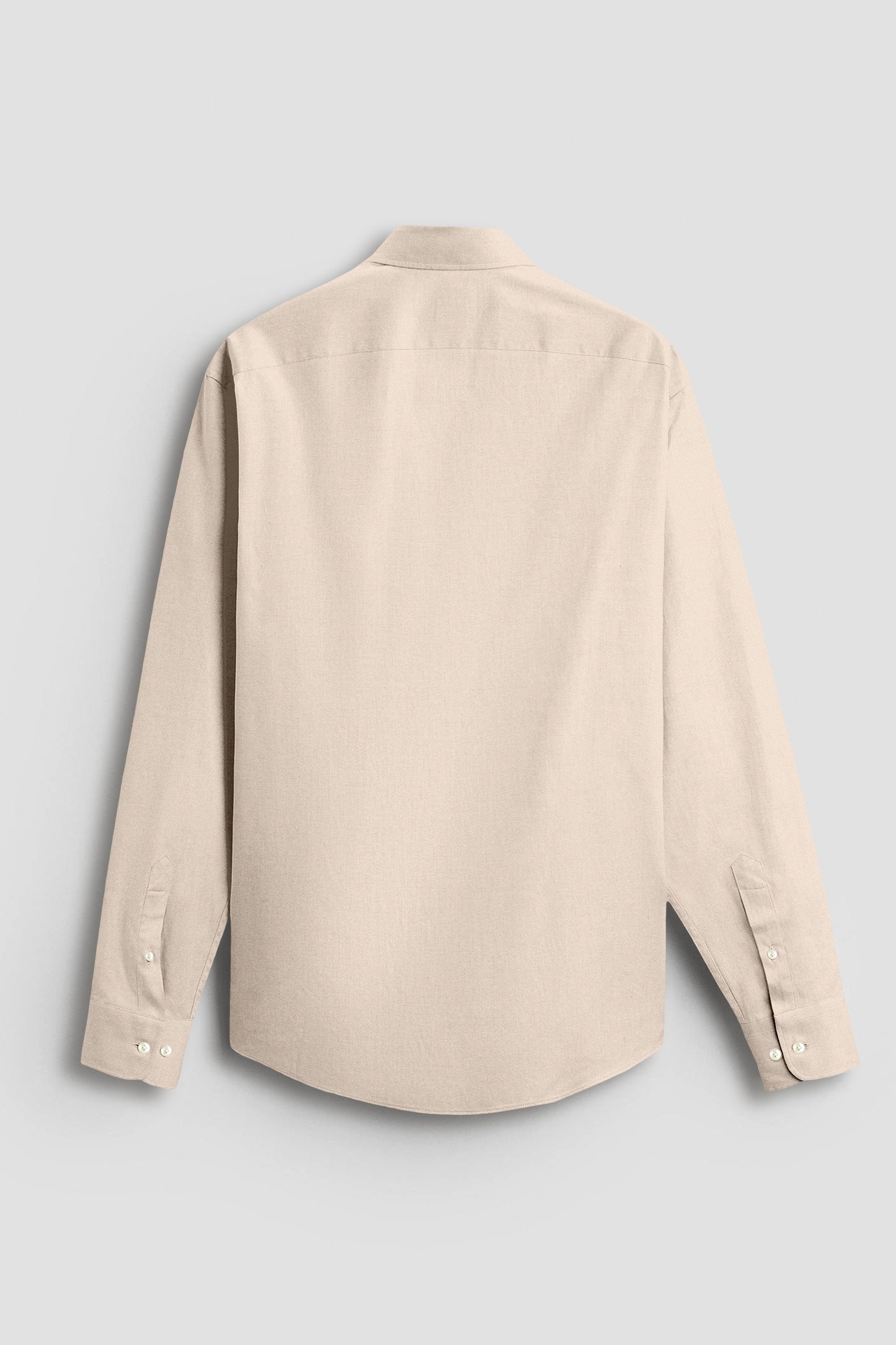 Marzipan Cream Premium Oxford Cotton Shirt