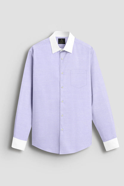 Chatelle Purple Luxuries Designer Linen Shirt