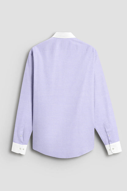 Chatelle Purple Luxuries Designer Linen Shirt