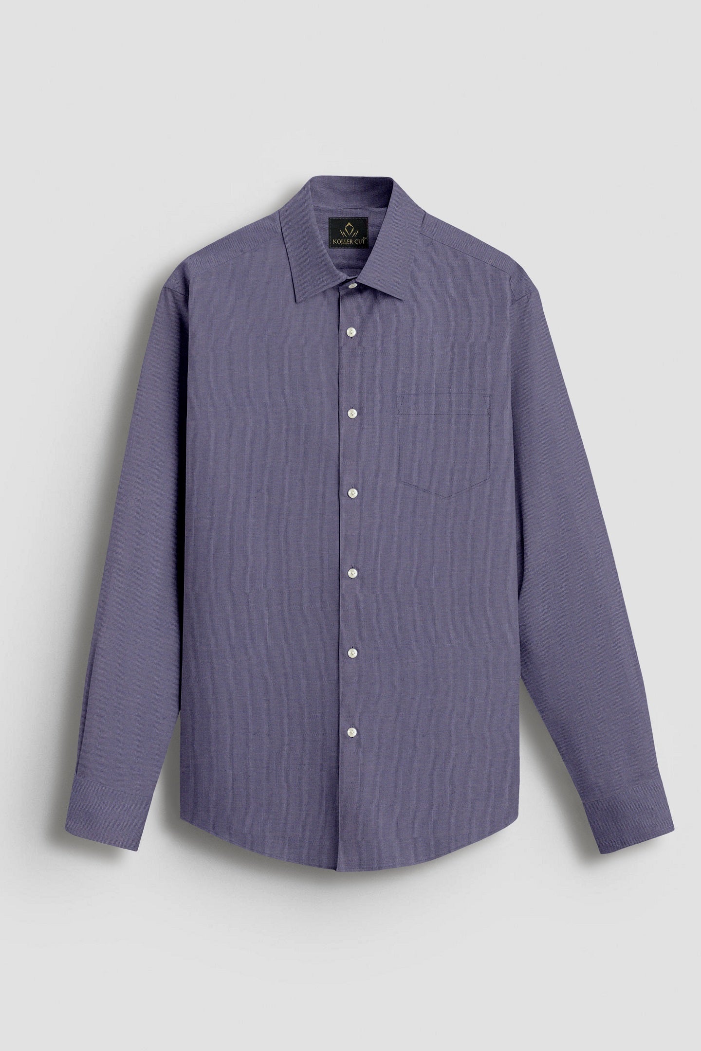 Iron Gray Cotton Linen Shirt