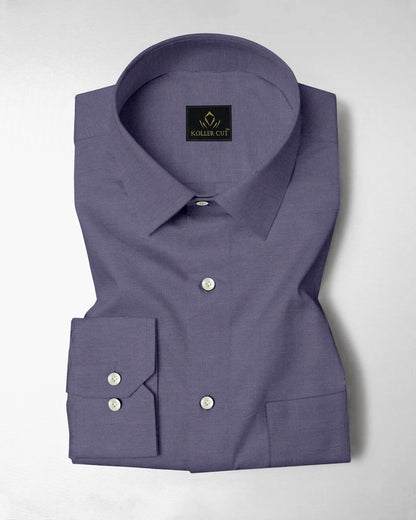 Iron Gray Cotton Linen Shirt