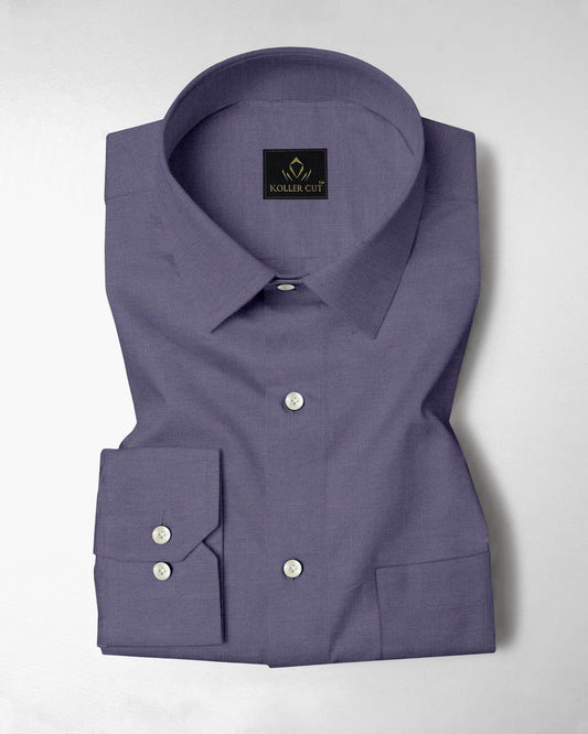 Iron Gray Cotton Linen Shirt