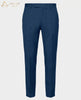 Baltic Blue Wool Rich Slight Stretch Pant