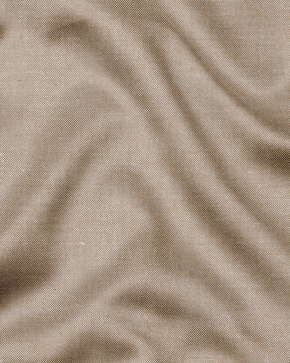 Deer Antler Brown Two Toned Premium Oxford Cotton Shirt
