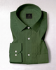 Basil Green Men's Giza Cotton Tuxedo Shirt