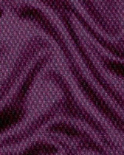 Gloxinia Purple Two Toned Premium Oxford Cotton Shirt