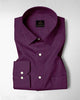 Gloxinia Purple Two Toned Premium Oxford Cotton Shirt