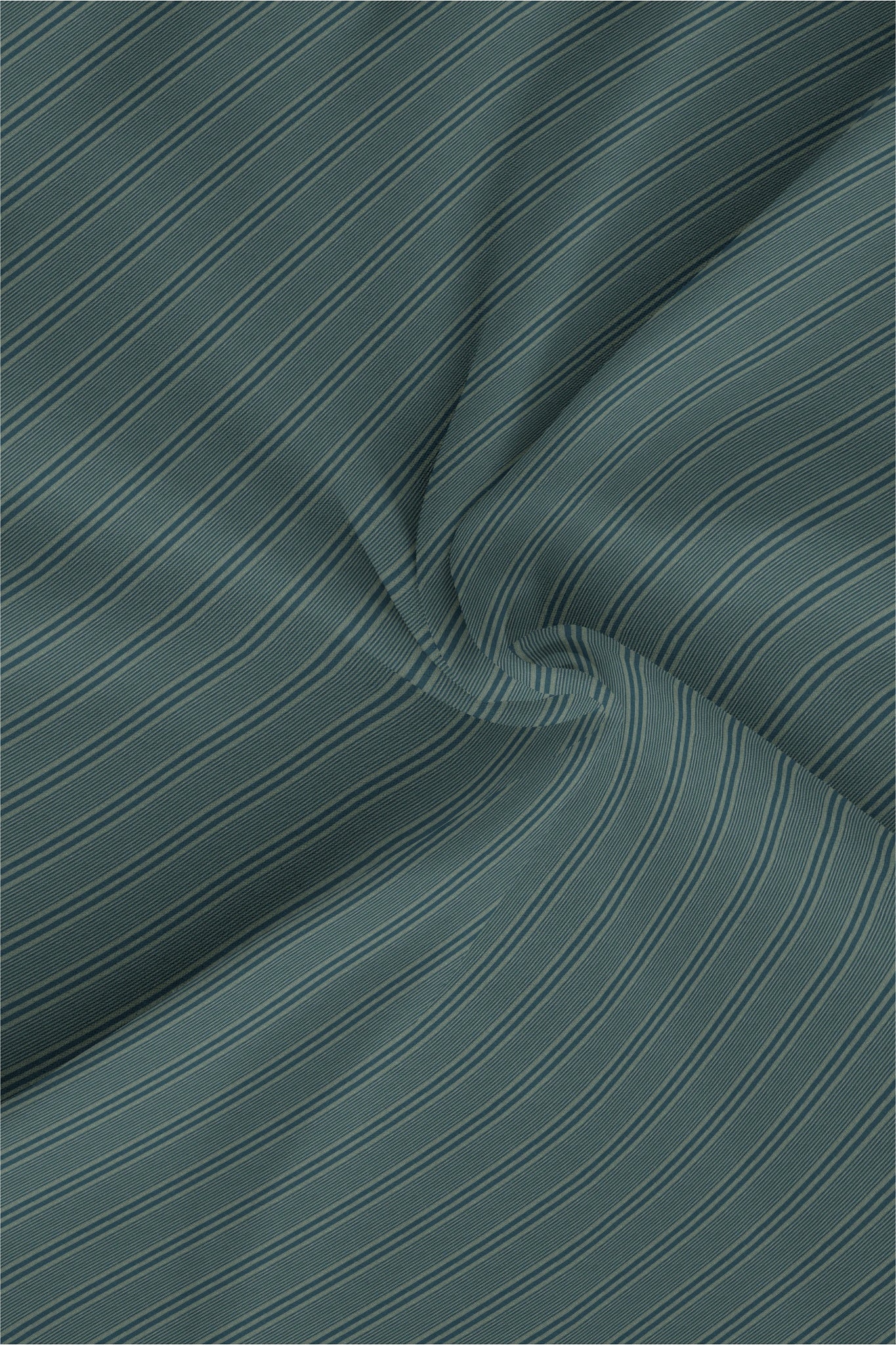 Lyons Blue and Fluorite Green Multitrack Stripes Premium Cotton Shirt