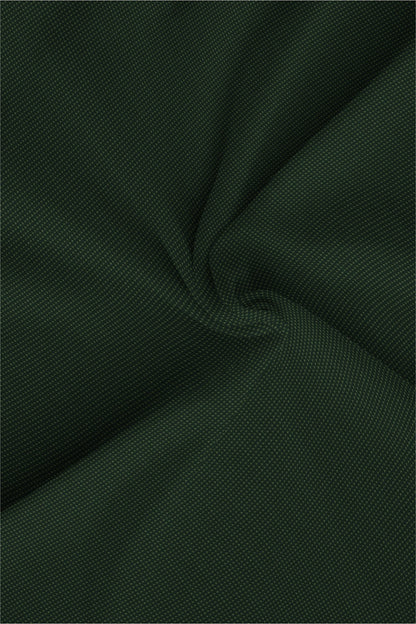 Sycamore and Artichoke Green Jacquard Print Egyptian Giza Cotton Shirt