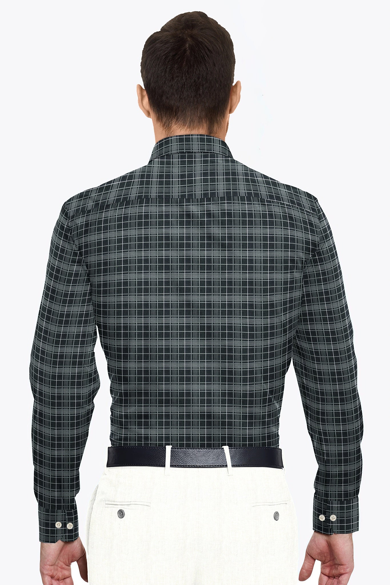 Stitch Custom Shirts in Chennai India - Checks Cotton Shirt