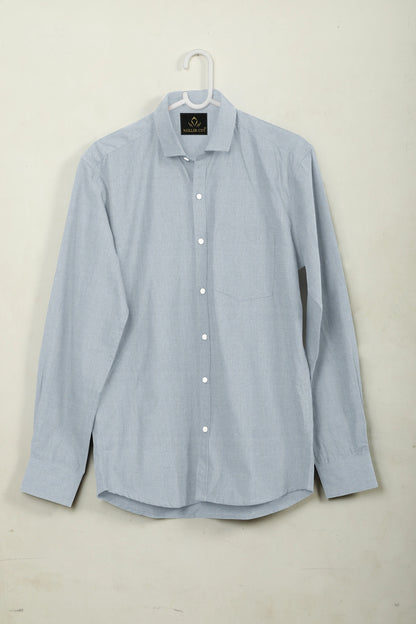 Cloud Grey Men's Luxurious Linen shirt