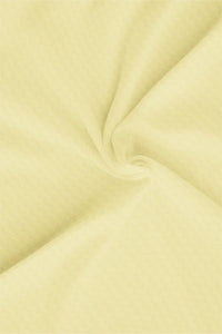 Permesan Yellow Men's Cotton Linen Shirt
