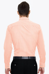 Lemonade Pink Men's Cotton Linen Shirt